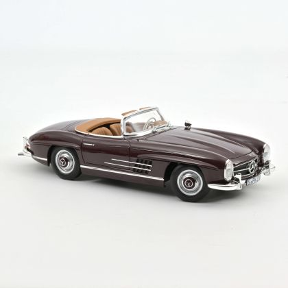 Метална кола Mercedes-Benz 300 SL Roadster 1957 Norev 1:18 - 183891
