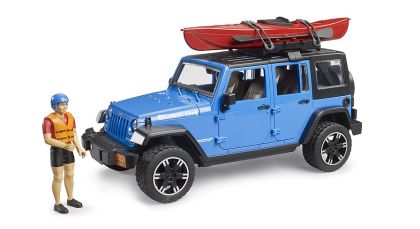Джип Jeep Wrangler Rubicon Unlimited с каяк Bruder 02529