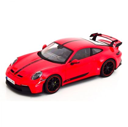 Метална колa Porsche 911 GT3 2022 Maisto 1:18 - 36458 red