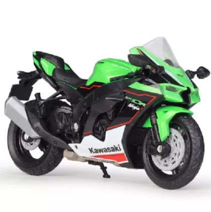 Мотор Kawasaki Ninja ZX-10R Welly 1:18