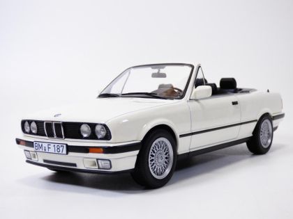Метална кола BMW 325i Cabriolet 1991 Norev 1:18 - 183213