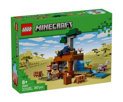 Конструктор Минна експедиция с броненосец LEGO Minecraft 21269 