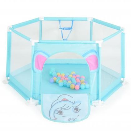 Кошара за игра с 50 топки синя - 7062B