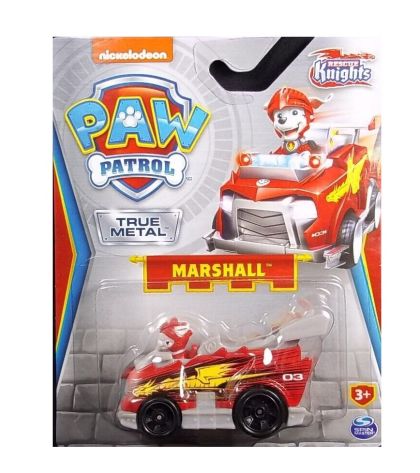PAW Patrol Marshall Rescue Knights Метална количка 1:55
