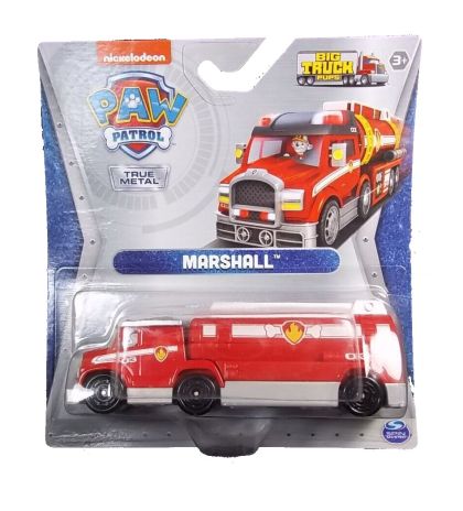 Метална играчка Paw Patrol Камиончето на Marshall Spin Master 1:55