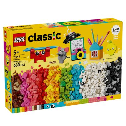 Конструктор LEGO CLASSIC Творческа кутия на щастието 11042