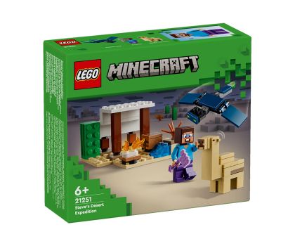Конструктор LEGO Minecraft 21251 Пустинната експедиция на Стив