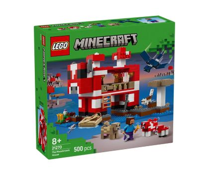 Конструктор LEGO Minecraft 21270 Къщата на Муухоморка