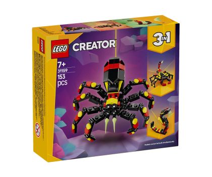 Конструктор LEGO Creator 31159 Диви животни Изненадващ паяк