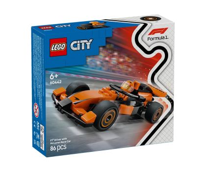 Конструктор LEGO City 60442 Пилот от F1 McLaren