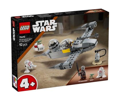 Конструктор LEGO Star Wars 75410 Изтребител N-1 на Мандо и Грогу