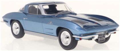 Метална кола Chevrolet Corvette C2 1963 WHITE BOX 124232