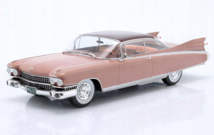 Метална кола Cadillac Eldorado Sevil Light Rose 1959 WHITE BOX 124235
