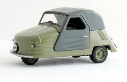 Метална кола SMZ S-1L 3-wheel 1952 1:43 DeAgostini DAG0166