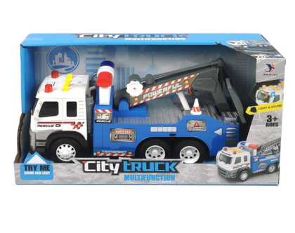 Камион Пътна помощ със звук исветлина 1/12