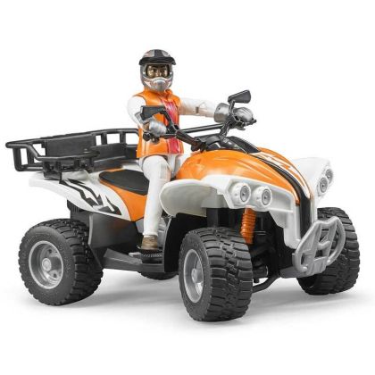 Четириколка ATV с фигурка Bruder 63000
