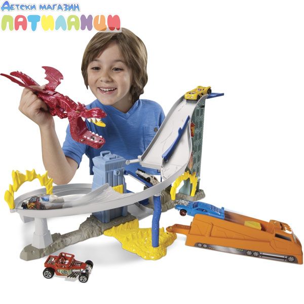 Hot Wheels писта DRAGON DESTROYER X9300