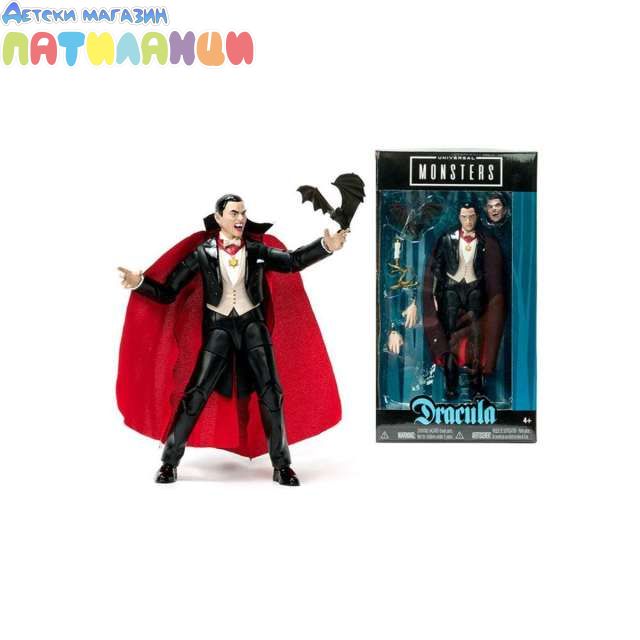 Jada Dracula Action Figure 16 Cm, Con Testa E Mani Intercambiabili, Per Collezionisti, 8+ Anni