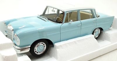 Метална кола Mercedes Benz 220 S 1965 Norev 1:18 - 183920