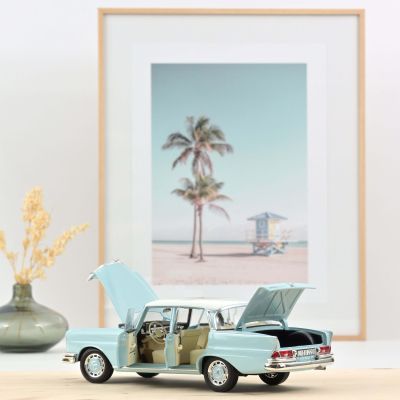 Метална кола Mercedes Benz 220 S 1965 Norev 1:18 - 183920