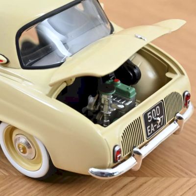 Метална кола Renault Dauphine 1958 Norev 1:18 - 185258 