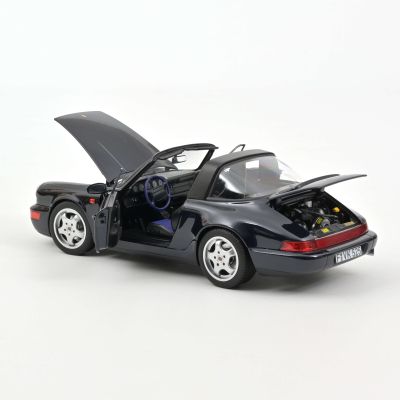 Метална кола Porsche 911 Carrera 4 Targa 1991 Norev 1:18 - 187340