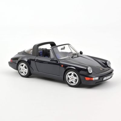 Метална кола Porsche 911 Carrera 4 Targa 1991 Norev 1:18 - 187340