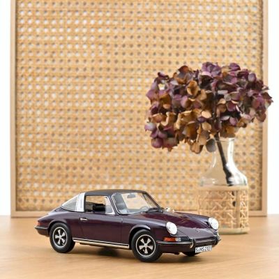 Метална кола Porsche 911 E Targa 1971 Norev 1:18 - 187644