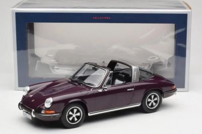 Метална кола Porsche 911 E Targa 1971 Norev 1:18 - 187644
