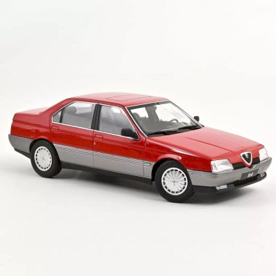 Метална кола Alfa Romeo 164 1991 Rosso Alfa Norev 1:18 - 187866