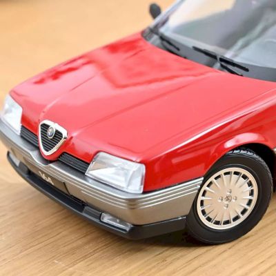 Метална кола Alfa Romeo 164 1991 Rosso Alfa Norev 1:18 - 187866