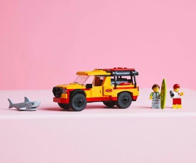 Конструктор LEGO City 60453 Пикап за спасители на плажа
