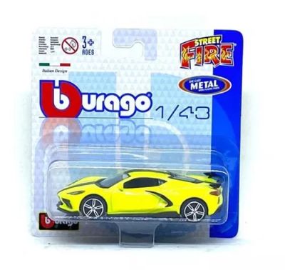 Метална кола Chevrolet Corvette Stingray Coupe 2020 1:43 Bburago