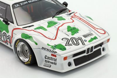Метална кола BMW M1 Procar #201 WERK83 W1803003 - 1:18