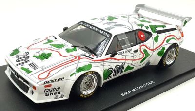 Метална кола BMW M1 Procar #201 WERK83 W1803003 - 1:18