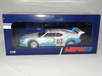 Метална кола BMW M1 LeMans 1980 WERK83 W1803009 - 1:18