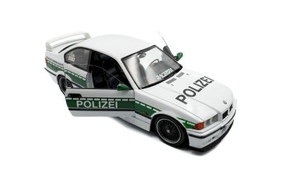 Метален автомобил BMW E36 M3 Coupe Works Drift Police 1991 SOLIDO 1:18 - 1803915