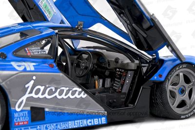 Метален автомобил McLaren F1 GTR Team Giroix Racing Team SOLIDO 1:18 - 1804109 