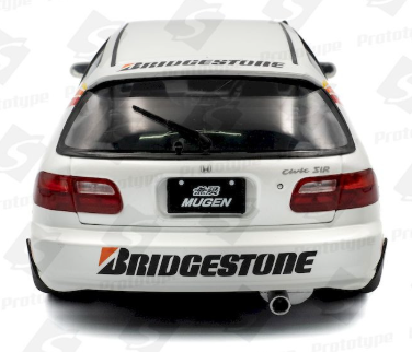 Метален автомобил Honda Civic Works Mugen Racing 1992 SOLIDO 1:18 - 1810303