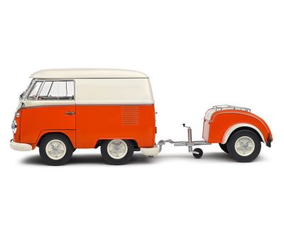 Метален бус Volkswagen Transporter T1 Kool Kombi 1950 SOLIDO 1:18 - 1810902