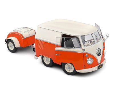 Метален бус Volkswagen Transporter T1 Kool Kombi 1950 SOLIDO 1:18 - 1810902