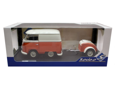 Метален бус Volkswagen Transporter T1 Kool Kombi 1950 SOLIDO 1:18 - 1810902