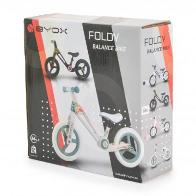 Сгъваем балансиращ велосипед Byox Foldy зелен