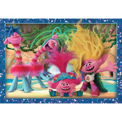 Детски пъзел 4 в 1 Trolls 3 CLEMENTONI 21527 