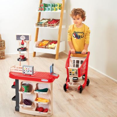 Магазин за плодове и зеленчуци с пазарска количка ECOIFFIER 1676