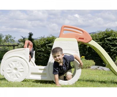 Градинска кола пързалка за приключения Adventure Car Smoby Life 7600840207