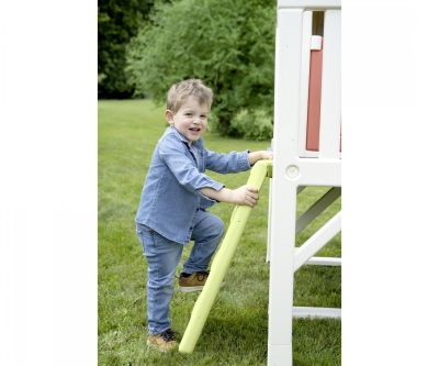 Градинска къща с веранда и пързалка Smoby Life Stilt House 7600810802