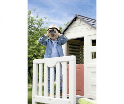 Градинска къща с веранда и пързалка Smoby Life Stilt House 7600810802