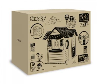 Градинска къща за игра Chef House Smoby Life 7600810407