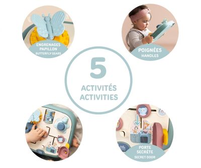 Монтесори образователна дъска с ктивности Smoby LS 7600140317